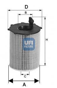 ufi-2503700-filtro-de-aceite