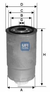 ufi-24h2o00-filtro-combustible